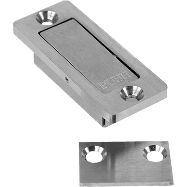Ekena Millwork Privacy Latch For Barn Doors 3/4" Thick or Greater, Stainless Steel GB6005PLSS - main